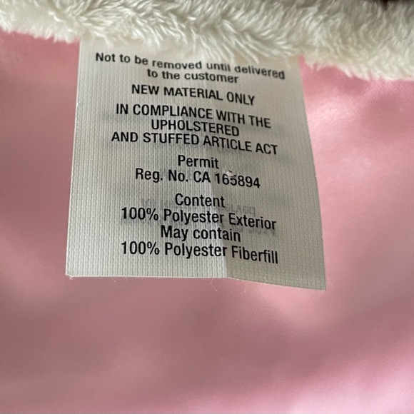 Woof & Poof SNUGGLE BUDDY SMALL PINK DOLL HEAD BLANKIE - Picture 5 of 5